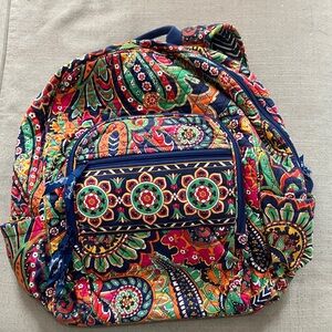 Vera Bradley Multicolor Paisley Backpack